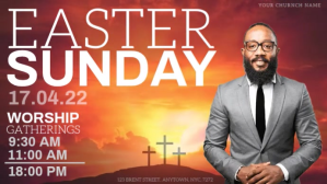EASTER Sunday Church Event Flyer Template YouTube-miniature