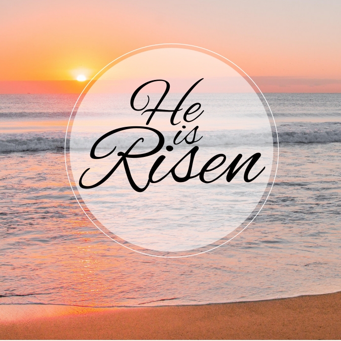 Easter Sunday Instagram Post template