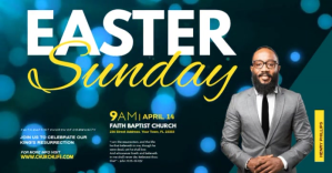 easter sunday Facebook 共享图片 template