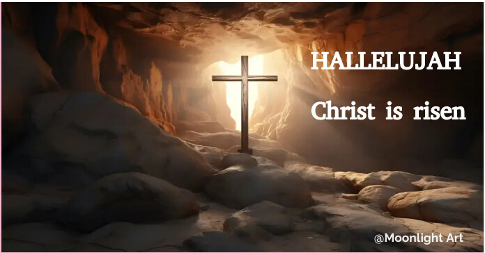 Easter Sunday Anúncio do Facebook template