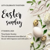 Easter Sunday Instagram-bericht template