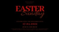 Easter sunday งานนำเสนอ Presentation (16:9) template