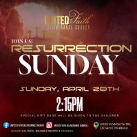 Easter Sunday Instagram Post template