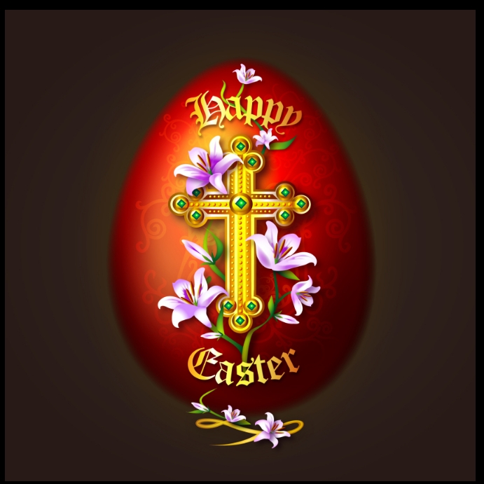 Easter Sunday Poster Design Template PosterMyWall easter-sunday-poster-design-template-postermywall