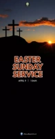 Easter Sunday Service Banner template