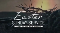 EASTER SUNDAY SERVICE Affichage numérique (16:9) template