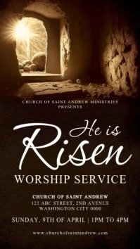 Easter Sunday Template Instagram Story