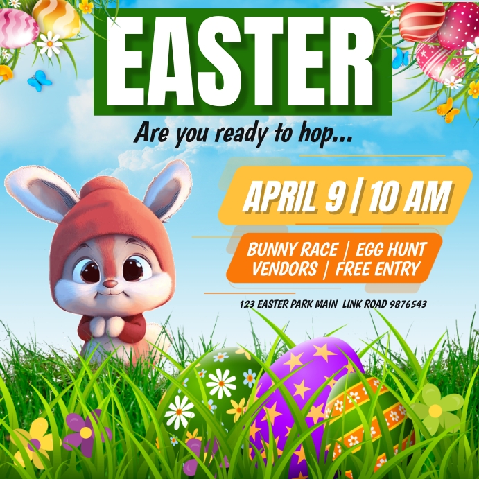 Copy Of Easter Template PosterMyWall copy-of-easter-template-postermywall