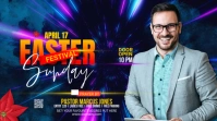 Easter Twitter Post template