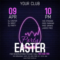 Easter Video Kvadrat (1:1) template