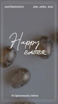 Easter video Tiktok 视频 template