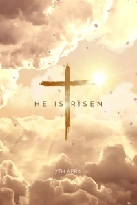 Easter Video Poster Póster template