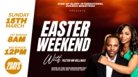 easter weekend Digital Display (16:9) template