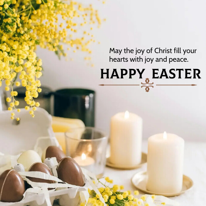 Easter wishes template | PosterMyWall