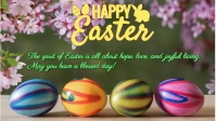 Easter233a4 Vídeo de portada de Facebook (16:9) template