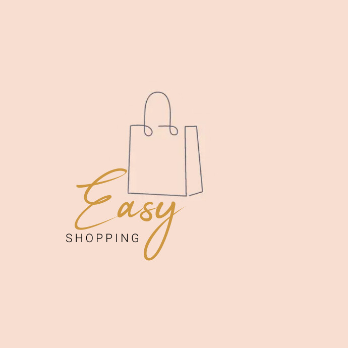 easy shopping logo Template | PosterMyWall