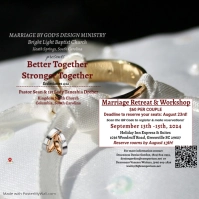 "A God-Centered Marriage" Retreat & Workshop