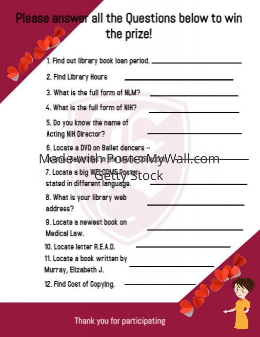 Copy of Copy of Research Questionnaire Template | PosterMyWall