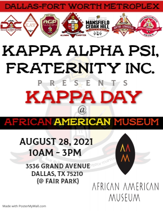 Copy of Kappa Alpha Psi Founders Day Celebration PosterMyWall