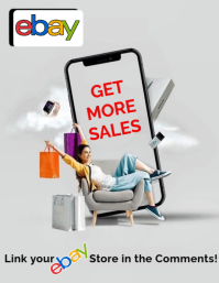 Ebay Get More Sales  Flyer (us Letter) template