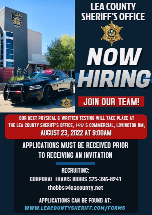 Police Recruitment Flyer Template | PosterMyWall