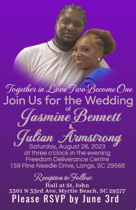 Wedding Flyer Tabloid template