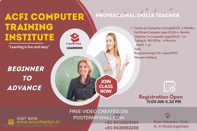 Online Course Banner | PosterMyWall