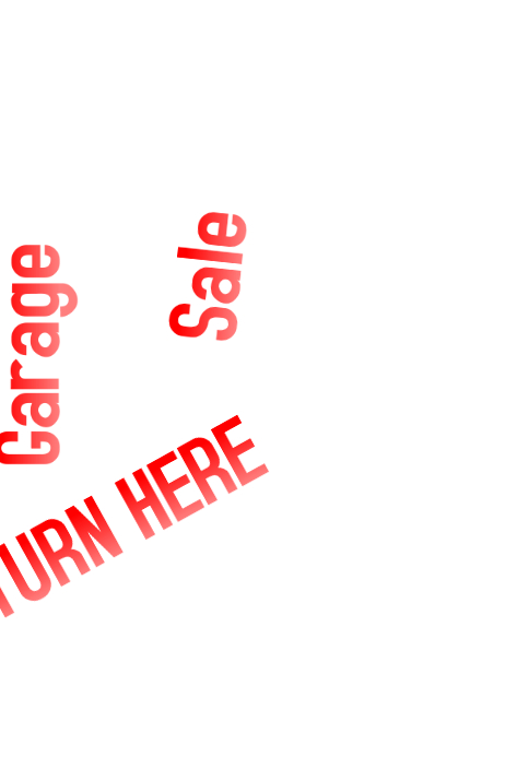 Flohmarkt Hier Schilder Drehen Vorlage Postermywall