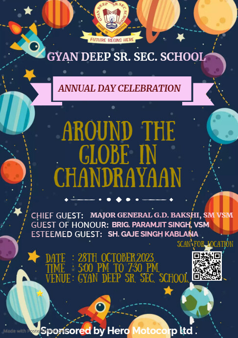 Space birthday party invitation (1) | PosterMyWall