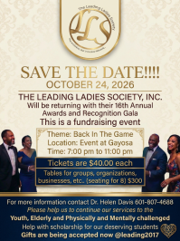 LEADING LADIES SOCIETY'S 16th Annual Awards and Recognition Gala