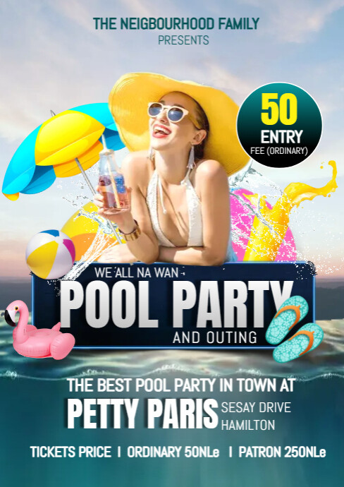 NEIGHBOURHOOD FAMILY A4 template