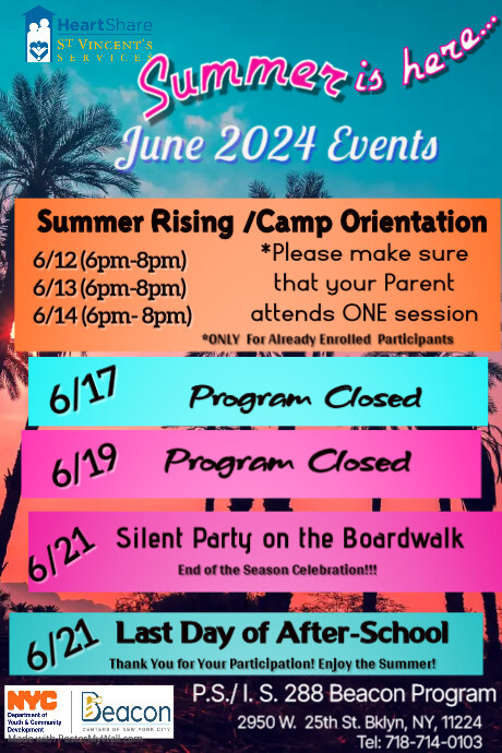 Copy of Copy of Summer Calendar | PosterMyWall