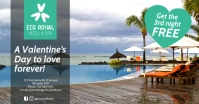 Eco Hotel Motel Spa Resort Facebook Ad template