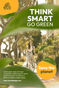 Eco Transport Poster Template | PosterMyWall