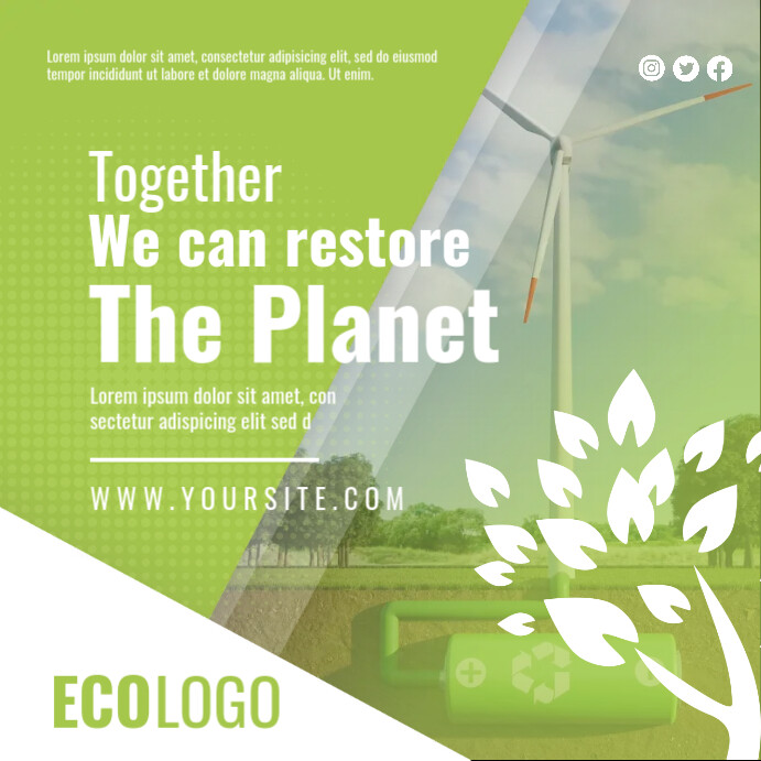 Free Environment Poster Templates | PosterMyWall