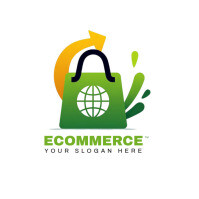 ECOMMERCE LOGO Logotipo template