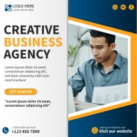 Square Ad Example Business Agency Square Ads Template | PosterMyWall