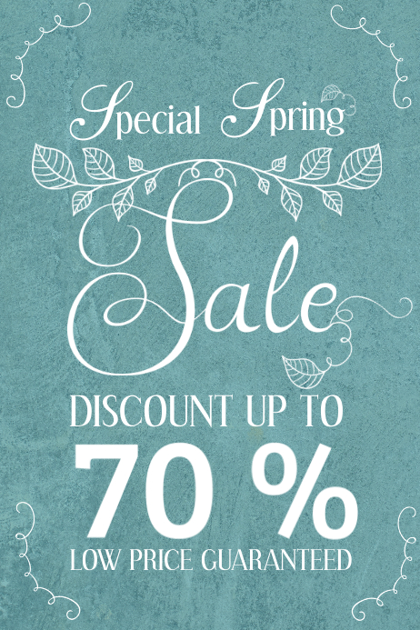 Retail Sale Poster Template | PosterMyWall