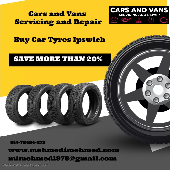 Get The best deals on Car Tyre Ipswich PosterMyWall