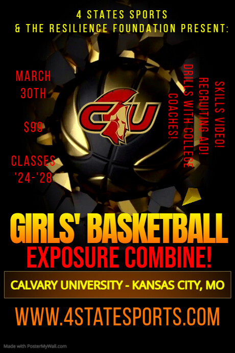 basketball playoffs Poster template