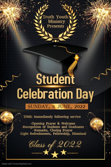 Copy of Graduation | PosterMyWall