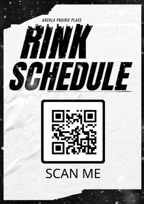 Rink Schedule | PosterMyWall