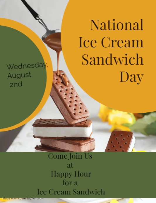 National Ice Cream Sandwich Day 2025