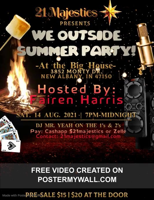 Copy of CHIC PARTY Flyer & Poster | PosterMyWall