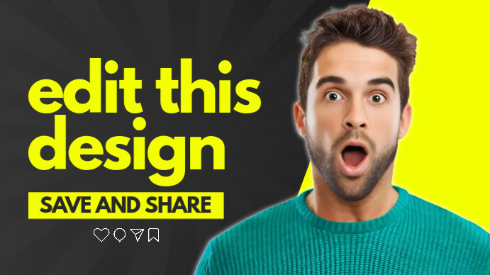 edit design save share youtube thumbnail template