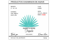 Editable Casamigos Label Template Personalize