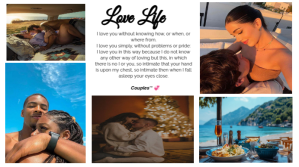 Editable collage Digitalt display (16:9) template