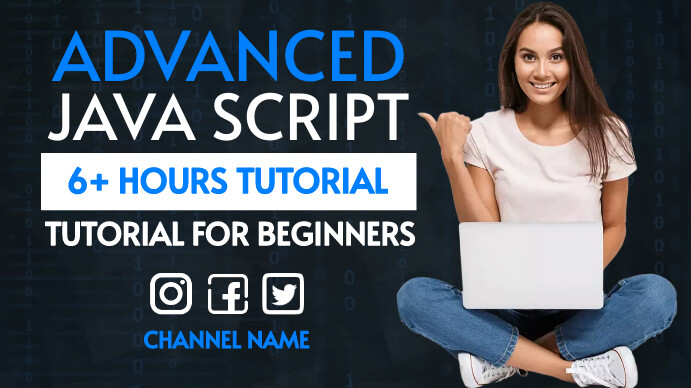 Editable custom thumbnail javascript Template | PosterMyWall