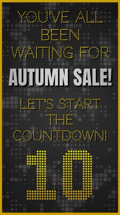 Editable Free Sale Countdown Template Design | PosterMyWall