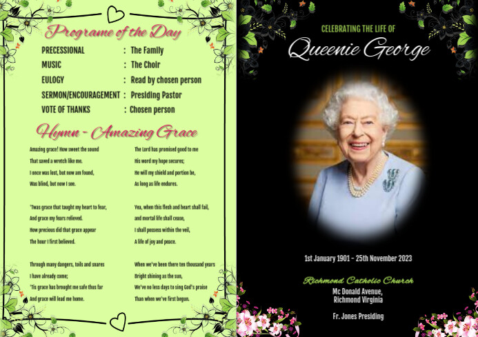 editable-funeral-program-template-printable-postermywall for Editable Downloadable Printable Free Blank Funeral Program Templates Editable Funeral Program template printable | PosterMyWall for Editable Downloadable Printable Free Blank Funeral Program Templates